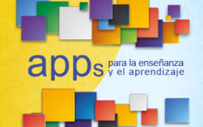 Ilustración con el texto Apss, con un fondo de mosaicos de diversos colores